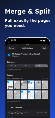 ZapPDF: Merge, Split & Edit Screenshot 2 of 3