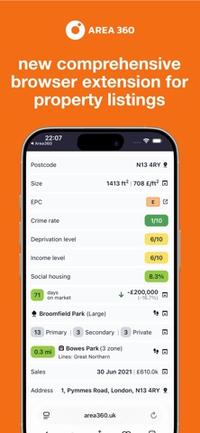 Area360 - Property Data Screenshot 1 of 4