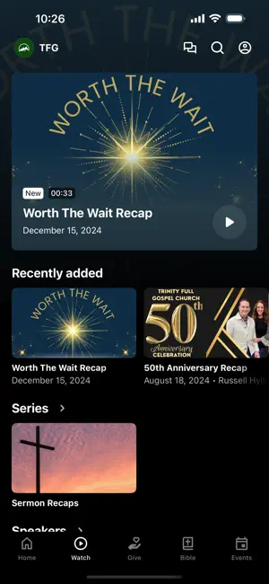 Trinity Full Gospel screenshot 2