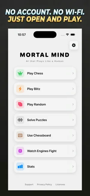 MortalMind: Humanlike AI Chess screenshot 3