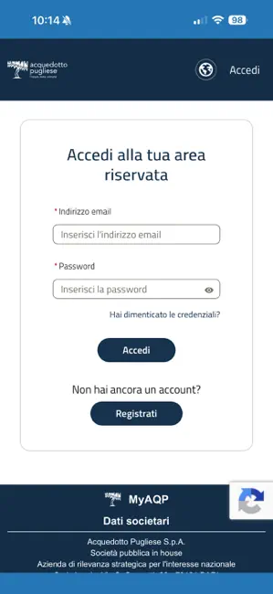 MyAQP iPhone screenshot 3