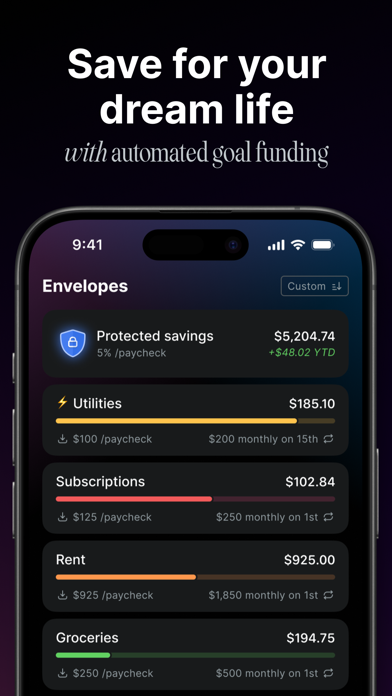 Envelope: Budgeting & Banking Screenshot