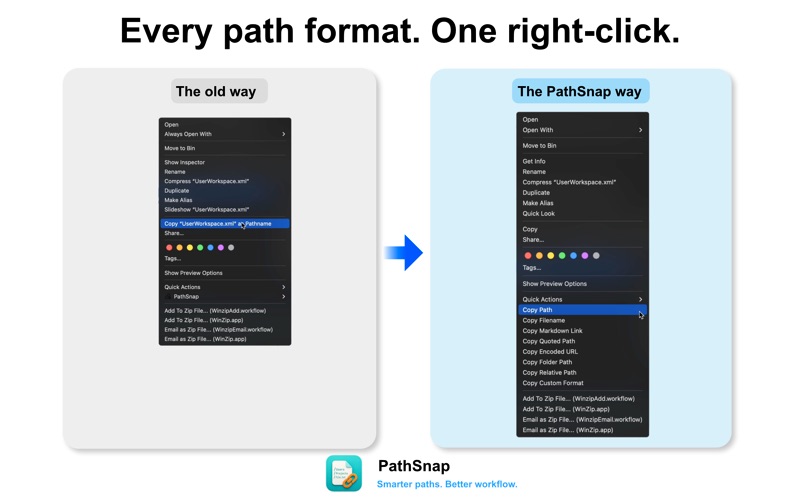 PathSnap screenshot