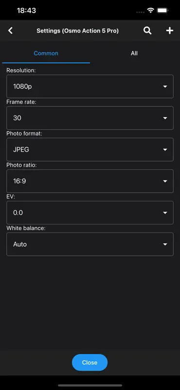 Camera Tools for DJI® screenshot 4 of 4