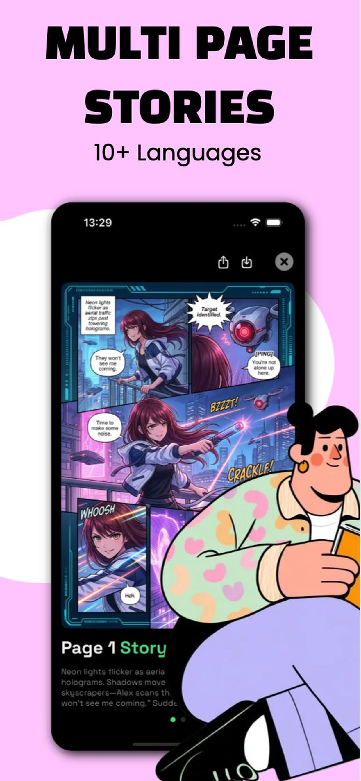 SplashInk: AI Comics & Manga