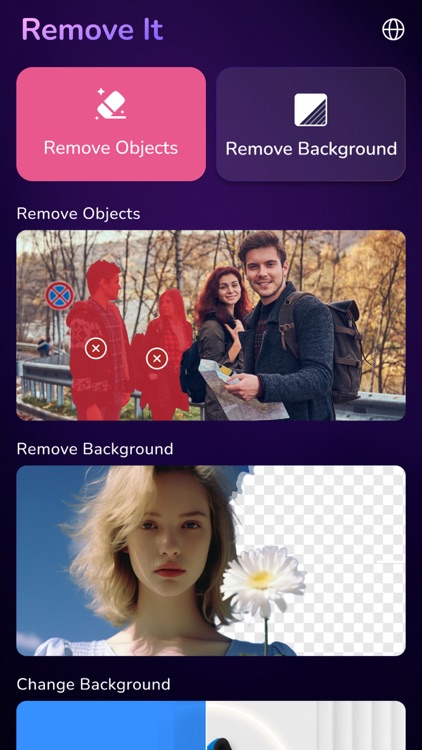 Remove Objects - Retouch Photo