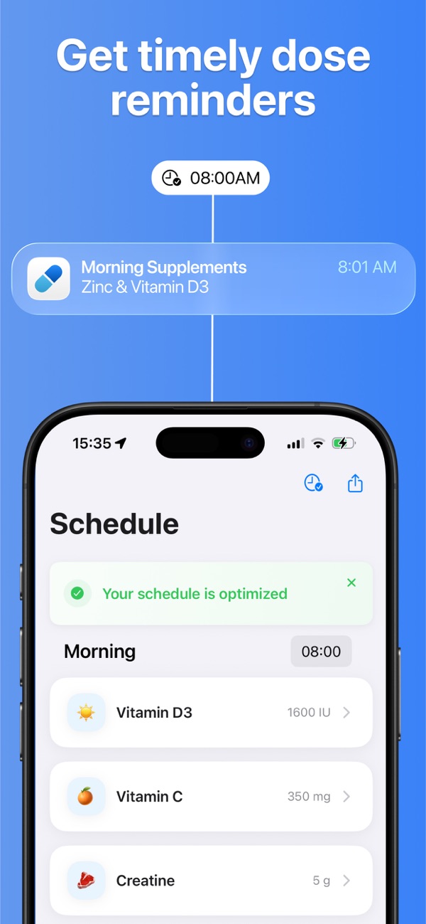 Supplements AI screenshot 5