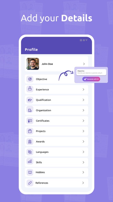 CV Maker - AI Resume Builder Screenshot 7 of 10