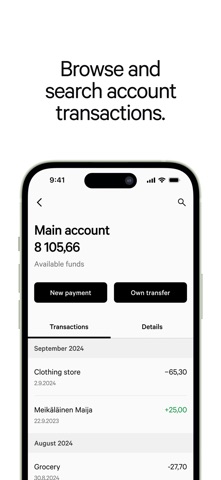 App screenshot
