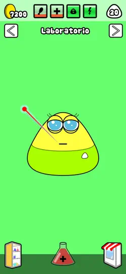 Captura de pantalla de Pou en iPhone 3