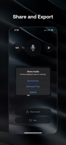 Reverse Play Audio screenshot