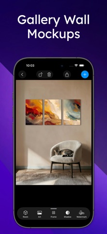 ArtStage - Display Your Art iPhone screenshot
