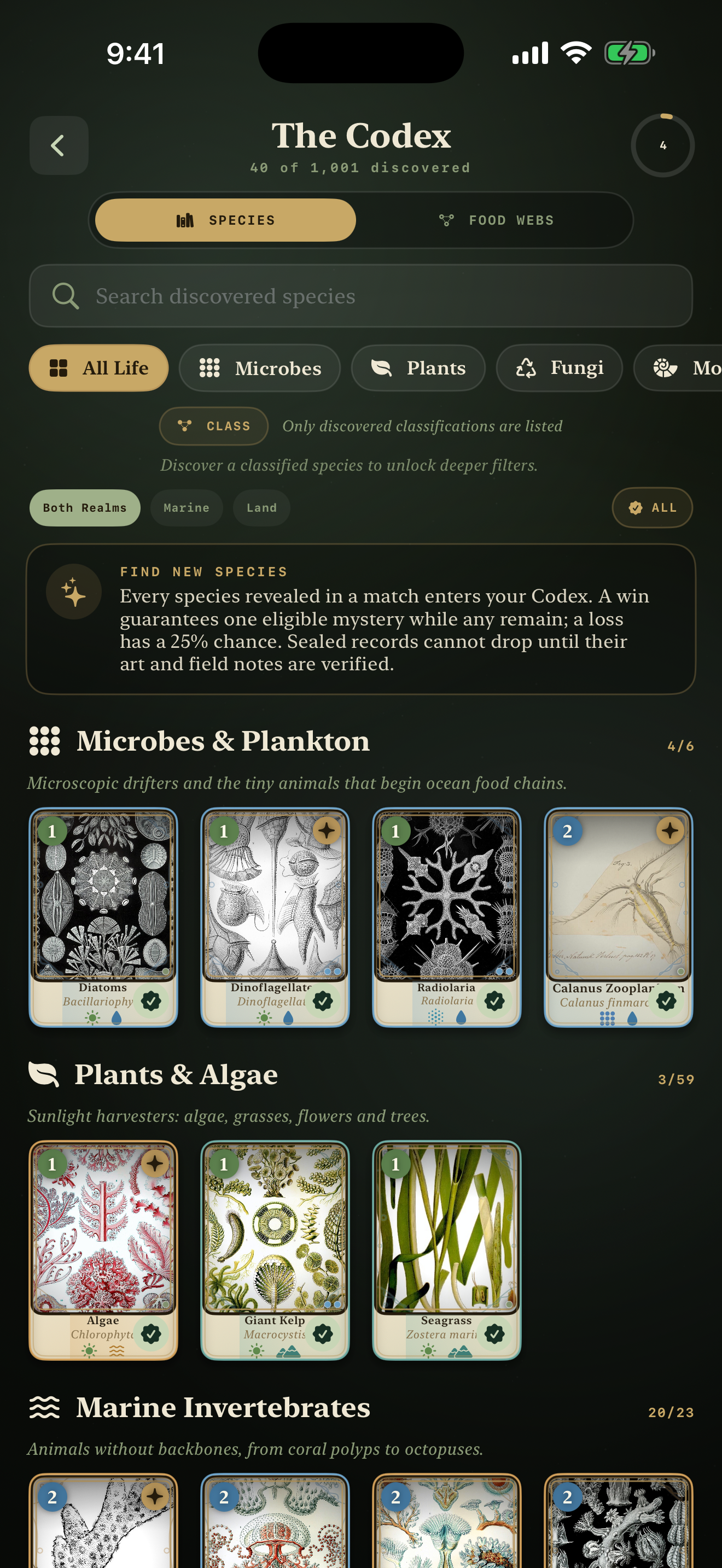 Trophic Cards screenshot 5