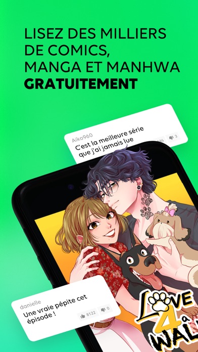 Screenshot #1 pour WEBTOON : Comics