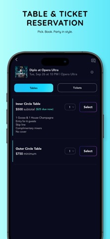 NightUp: Events App screenshot