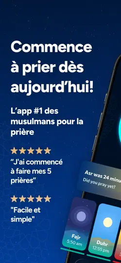 Capture d'écran de Just Pray: Track Muslim Prayer sur iPhone 1