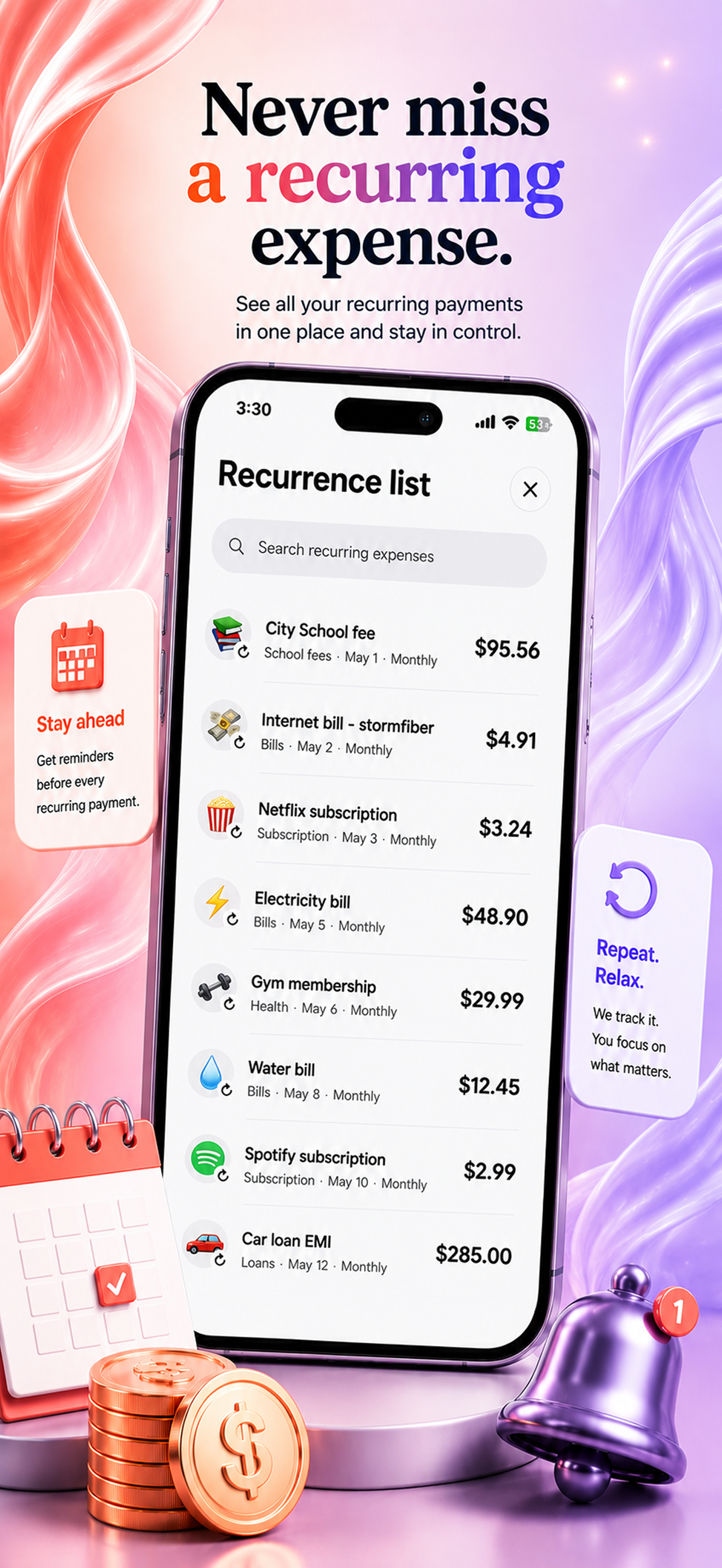 SpendMind: AI Expense Tracker screenshot 8
