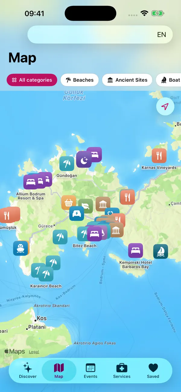Screenshot #2 pour Bodrum App