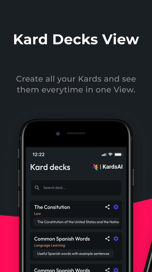 #5. Flashcards Maker - KardsAI (iOS) 由: 4vor4 UG