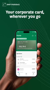 My Commercial Card BNP Paribas screenshot