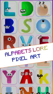 How to cancel & delete alphabets pixel art no. color 3