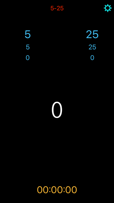 Screenshot #1 pour Tap Counter with sets