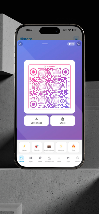 GenQR - AI QR Code Maker Screenshot 4 of 5
