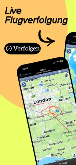 Screenshot von Flight Tracker Pro | Fly Radar auf dem iPhone 2