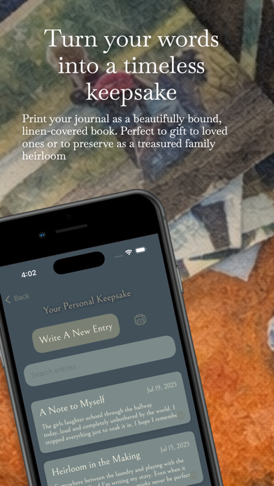 EverWritten iPhone screenshot 3 - Lifestyle app