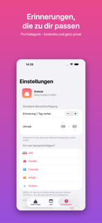Gratula – Geburtstage screenshot 5
