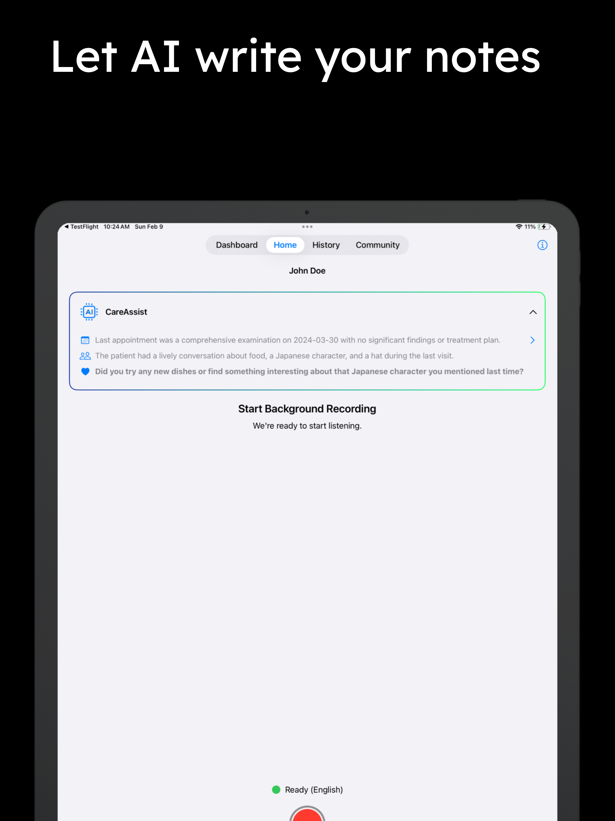 CareNotes