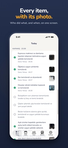 Shiftino: Shift Checklists screenshot 1