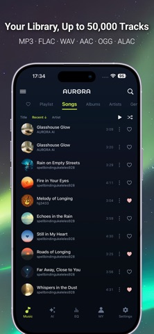 AURORA: Offline Music Player Screenshot 5 of 10