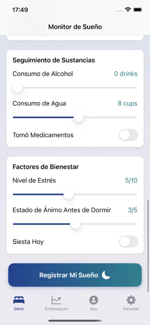 Sleep Tracker by M Power Me screenshot 3