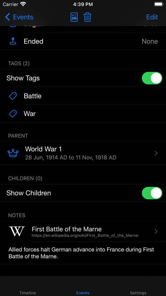 #5. Chronos Notes (iOS) 来自: Jan-Wouter Arendsen