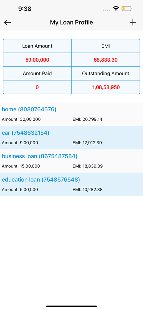 EMI Calculator : Loan Manager screenshot 4