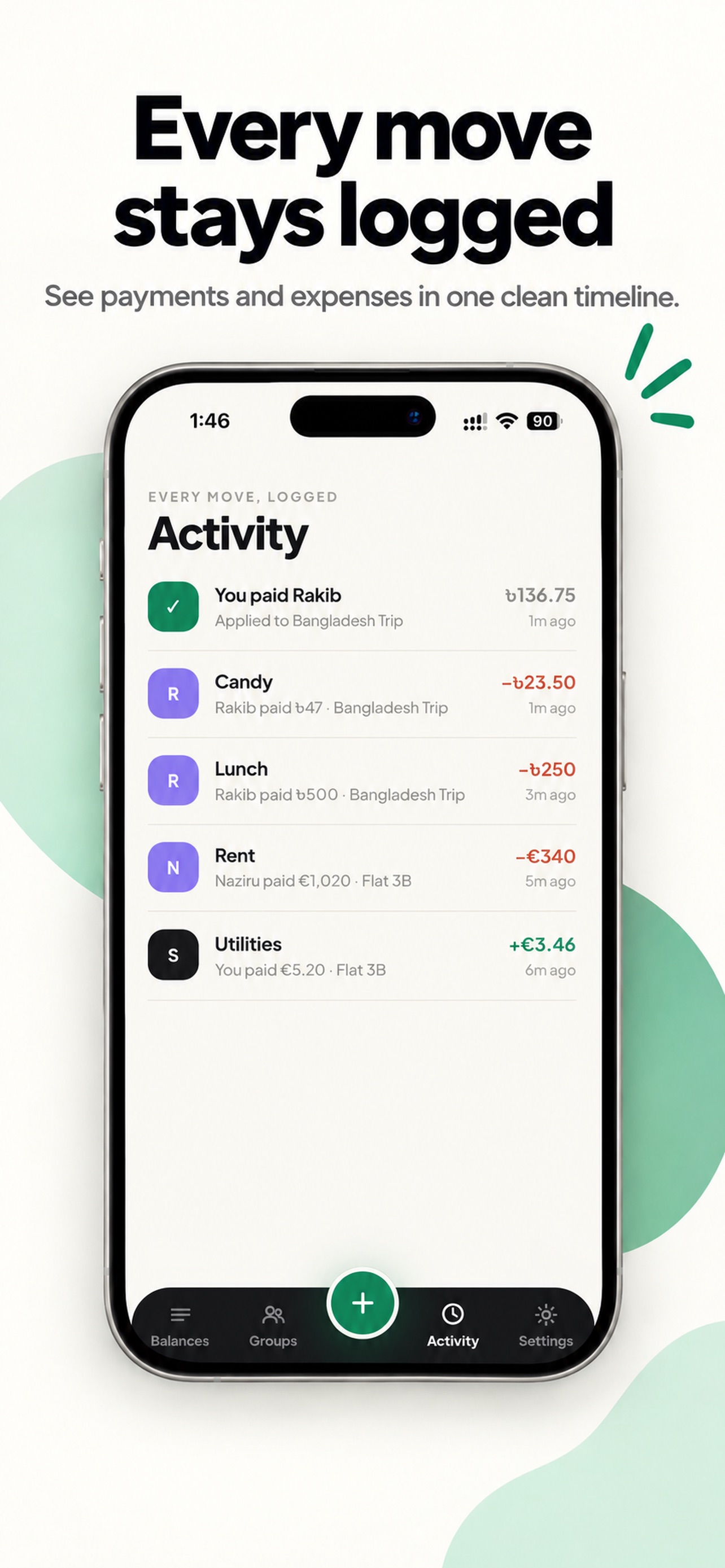 Screenshot 3 of Splitzy: Shared Group Expense