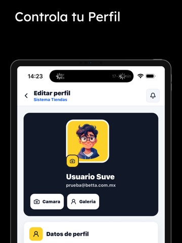 SUVE V3 iPad screenshot