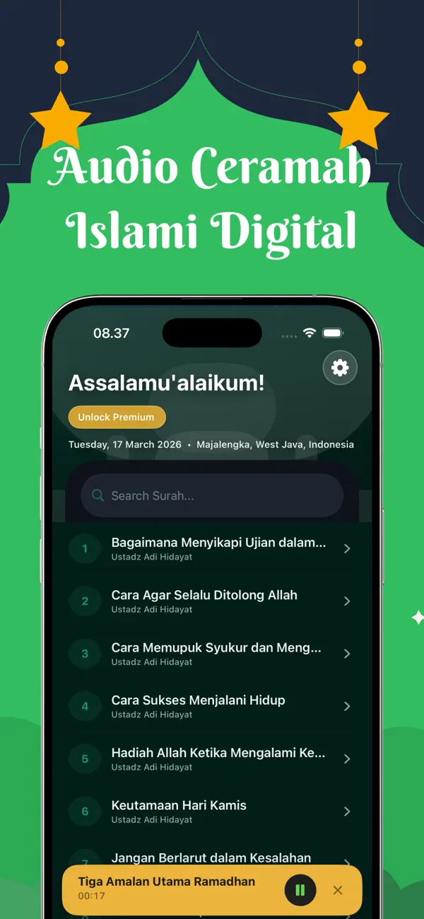 Screenshot #1 pour Kajian Ust. Adi Hidayat