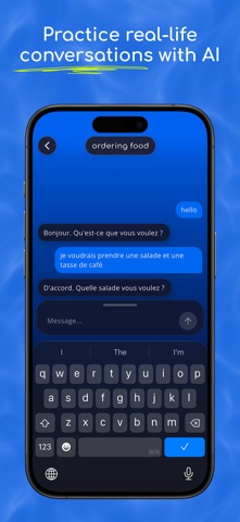 OuiVerb: AI Language Practice Screenshot 2 of 10