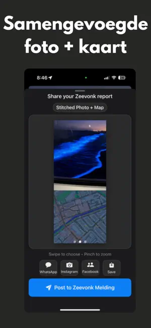 Zeevonk Melding: Kaart & Alarm iPhone screenshot 3
