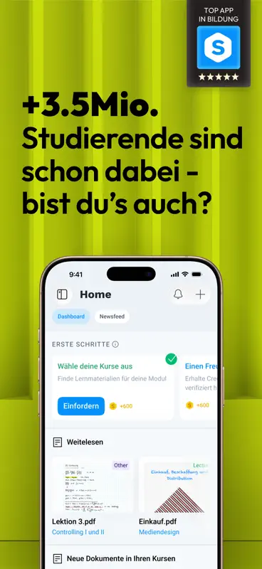 Studydrive: Uni Lernzettel, AI screenshot 1 of 8