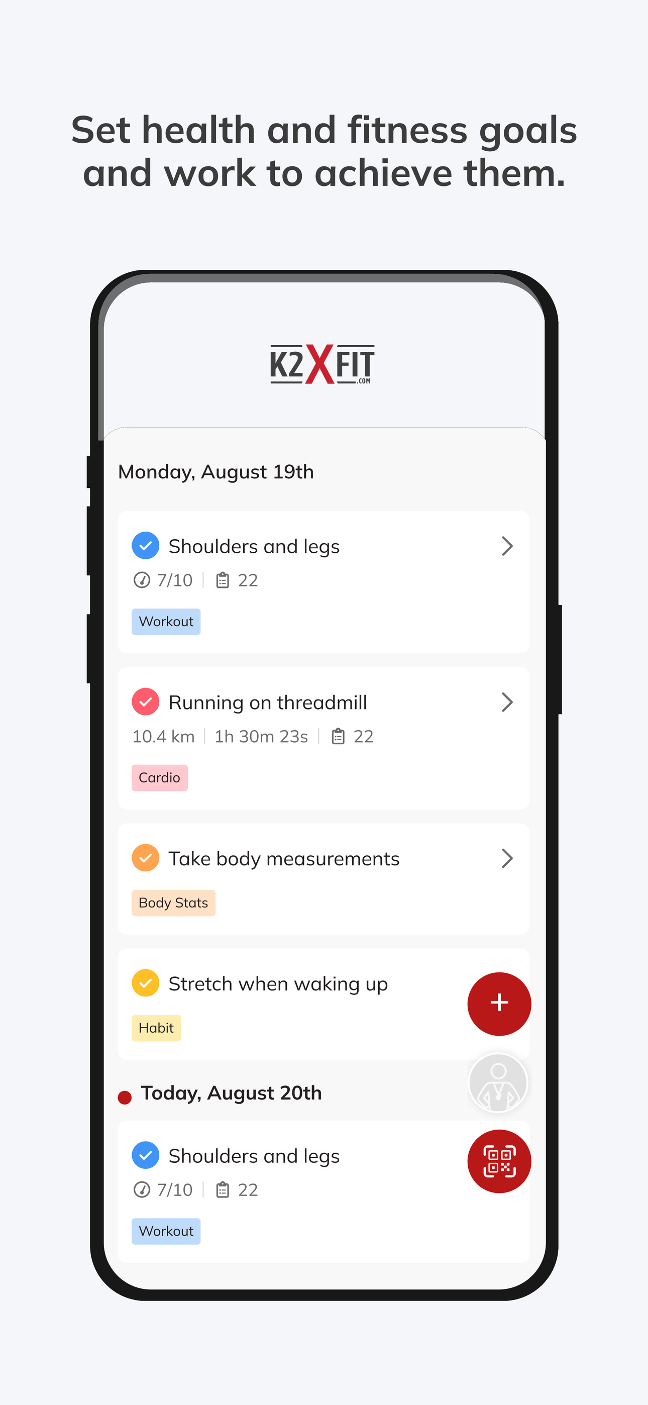 K2XFIT screenshot 4