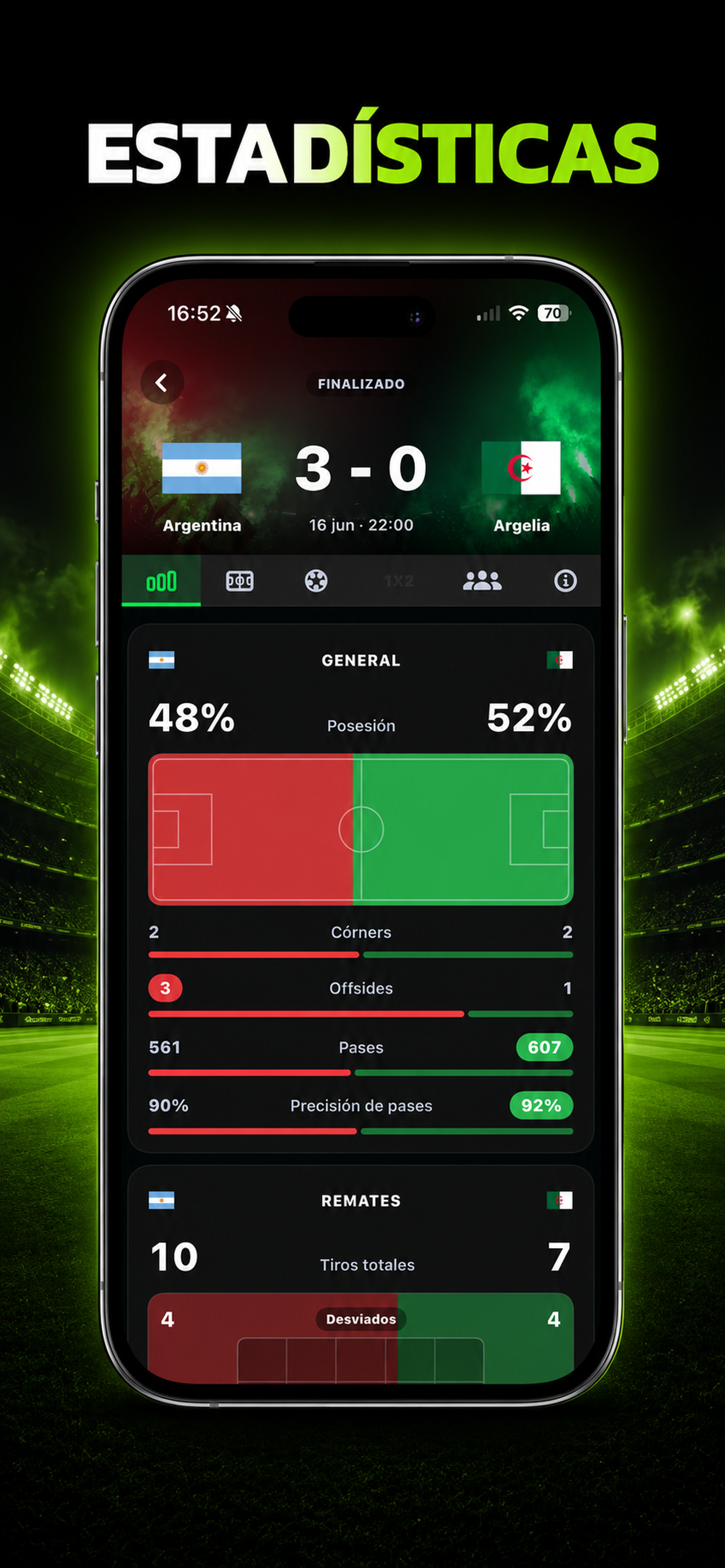Potrero: Fútbol en Vivo screenshot 4