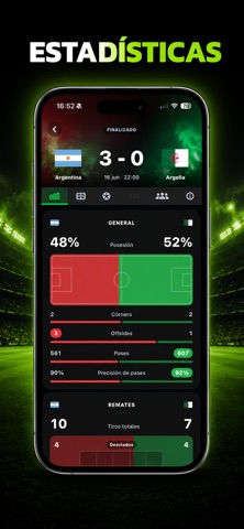 Potrero: Fútbol en Vivo App Store preview screenshot 4