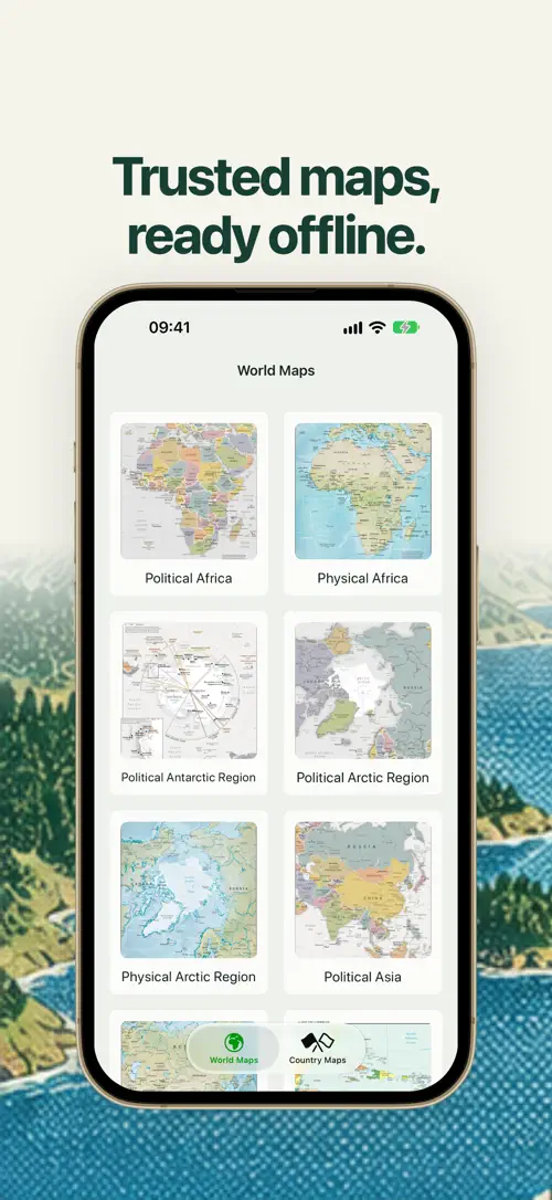 Screenshot von World Maps 1