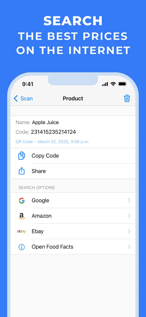 #4. QR Code Reader, Barcode Scan (iOS) Podle: Essa Studio
