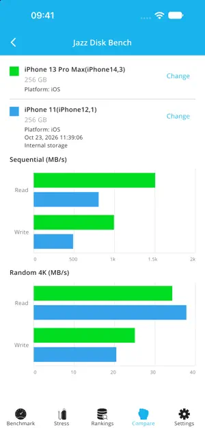 Jazz Disk Bench Pro screenshot 4