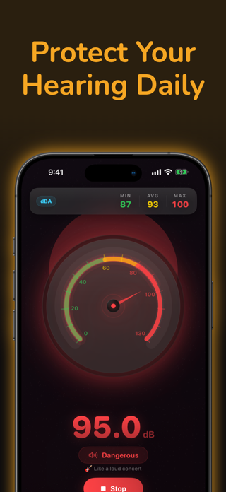 dB Meter - Sound Level Meter Screenshot 2 of 6