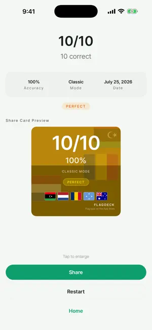 FlagDeck - World Flags Quiz screenshot 4